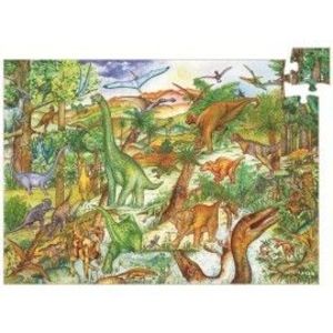 Puzzle observație Djeco Dinozauri imagine