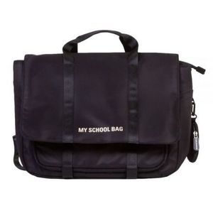 Ghiozdan Childhome My School Bag Negru imagine