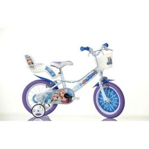 Bicicleta copii 3-5 ani, 14 inch, Snow Queen, Dino Bikes DN144RSQ imagine