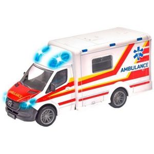 Masina ambulanta Majorette Mercedes-Benz Splinter cu lumini si sunete imagine