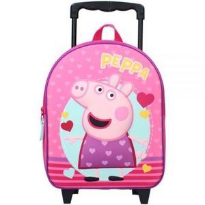 Troler 3D Peppa Pig Strong Together, 31x25x12 cm imagine