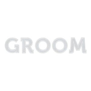 Petic textil groom 30x6 cm imagine