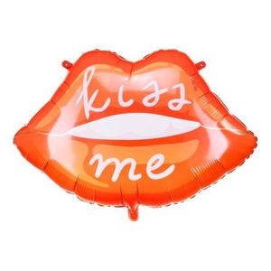 Balon folie kiss me 87x65 cm imagine