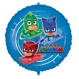 Balon folie pj mask rotund 46 cm imagine