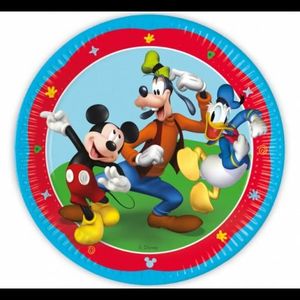 Farfurii petrecere mickey rock the house 23 cm Procos PR93822 imagine