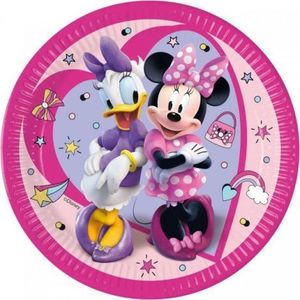 Farfurii petrecere minnie mouse junior 23 cm Procos PR93830 imagine