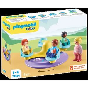 PLAYMOBIL - 1.2.3 CARUSEL CU NUMERE imagine