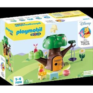 PLAYMOBIL - 1.2.3 & DISNEY: CASA DIN COPAC A LUI WINNIE SI PIGLET imagine