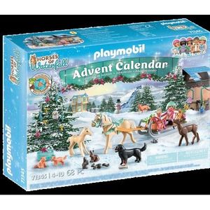 Calendar Advent - Plimbare cu Sania de Crăciun - Playmobil 71345 imagine