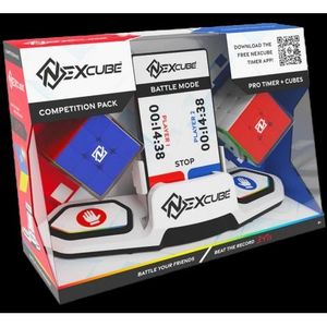 Moyu - Nexcube Set Competitional cu 2 cuburi 3x3 si un timer speedcubing inclus imagine