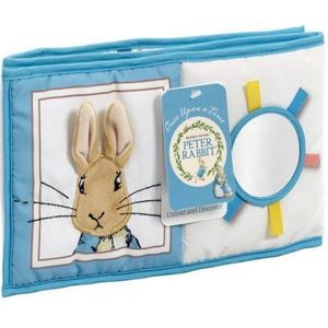 Jucarie - carte Peter the Rabbit cu doua fete pentru dezvoltare senzoriala imagine