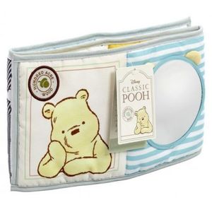 Jucarie - carte Winnie the Pooh cu doua fete pentru dezvoltare senzoriala imagine