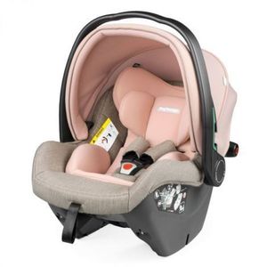 Scaun Auto Peg Perego i-size Primoviaggio SLK, 40 - 87 cm, 0-13 kg, Mon Amour, Bej Roz imagine