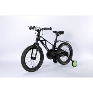 Bicicleta copii 3-5 ani, 14 inch, Lamborghini Cadru Magneziu Neagra, Mesuca LBK00714BLK imagine