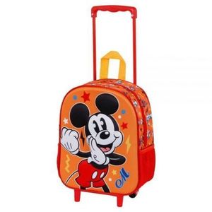 Troler Mickey Mouse Whisper 3D, 26x34x13 cm imagine