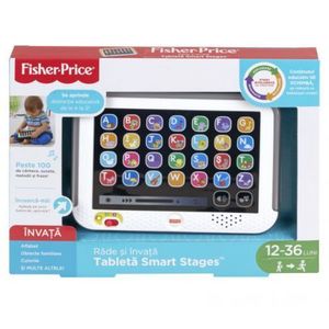 Tableta educativa in limba romana, +12 luni, Fisher Price, L&l imagine