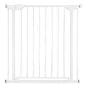 Poarta de siguranta metal Childhome Eltra Doorgate Pressure 75-81 cm, Alb imagine