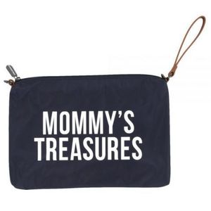 Poseta Childhome Mommy Clutch 33x23 cm Bleumarin imagine