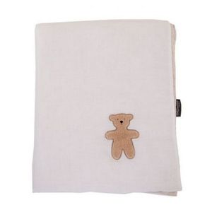 Patura Childhome 80x100 cm, Jerse Muselina Teddy imagine