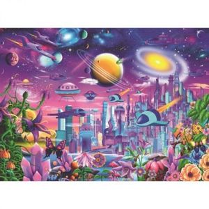 Puzzle Orasul Cosmic, 200 Piese imagine