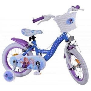 Bicicleta copii 3-5 ani, 14 inch, Frozen, EandL CYCLES 21417SAFW imagine