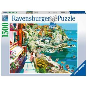 PUZZLE ROMANTISM IN CINQUE TERRE, 1500 PIESE imagine