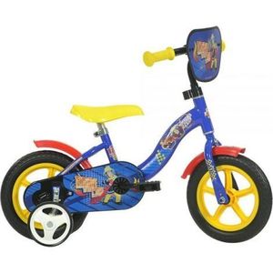 Bicicleta copii 2-3 ani, 10 inch, Fireman Sam, Dino Bikes DB108LSIP imagine