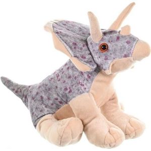 Dinozaur Triceratops - Jucarie Plus Wild Republic 30 cm imagine