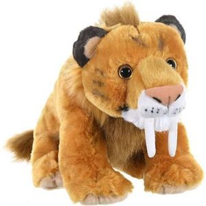 Smilodon - Jucarie Plus Wild Republic 30 cm imagine