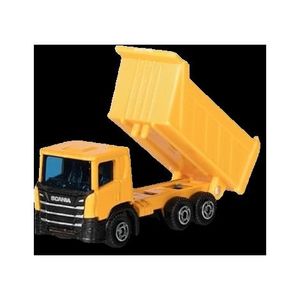 Masinuta utilitara die-cast, scara 1: 102, 7.5 cm lungime, camion basculanta imagine