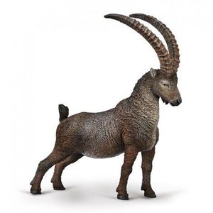 Figurina pictata manual Capra salbatica Ibex 80020 imagine