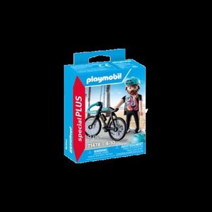 Playmobil-FIGURINA CICLISTUL PAUL imagine