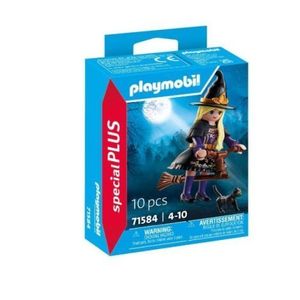 Playmobil - Figurina vrajitoare cu pisica imagine