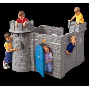 Spatiu de joaca Castel Camelot 17208 Climbing Tower Little Tikes imagine