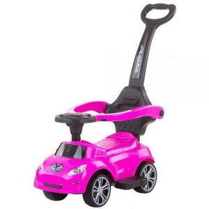 Masinuta de impins Chipolino Turbo pink cu maner imagine