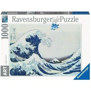 Puzzle Valuri In Kanagawa, 1000 Piese imagine