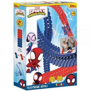 Set de extensie pentru pista Smoby Spidey FleXtreme Refill circuit de curse imagine