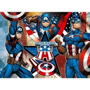 Puzzle capitanul America 100 piese imagine