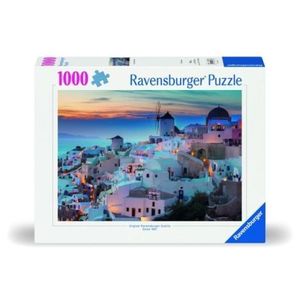 Ravensburger - Puzzle noaptea in Santorini 1000 piese design nou imagine