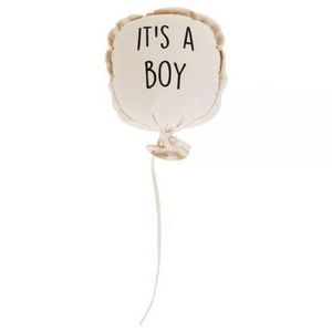 Decoratiune perete balon Childhome, 35x26x8 cm, Baiat imagine