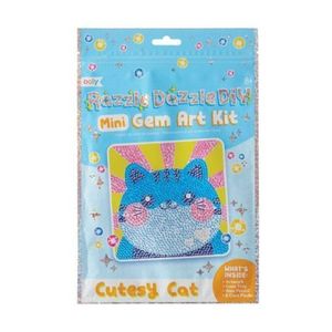 Mini Atelier creativ DIY cu diamante - Cutesy Cat imagine