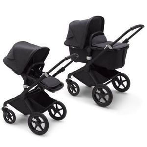 Carucior Bugaboo Fox 2 Mineral Black Washed Black 2 in 1 imagine