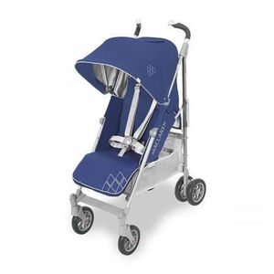 Carucior Maclaren Techno XT Medieval Blue Silver imagine