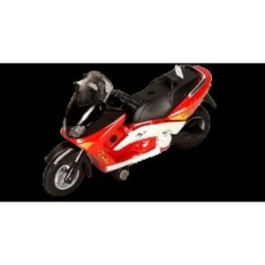 Motocicleta Die Cast cu sunete si lumini, lungime 12.5 cm, rosu imagine