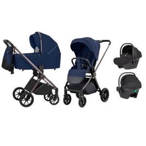 Carucior compact premium Carrello ULTRA 3 in 1 I-Size 40-87 cm Morning Blue imagine