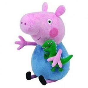 Plus Peppa Pig - George (28 cm) - Ty imagine