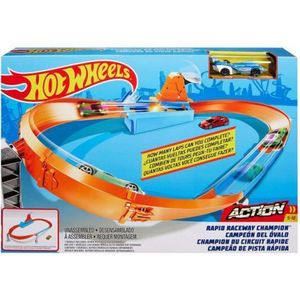 Hot Wheels Circuit Rapid Cu Lansator Si Masinuta Exclusiva imagine