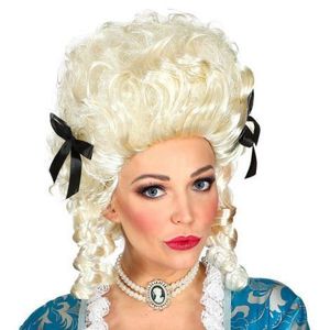 Peruca marie antoinette ivory imagine