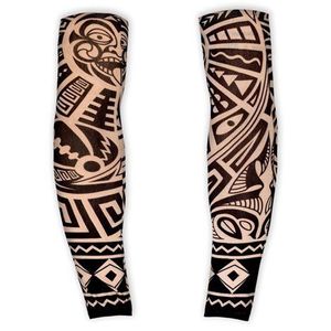 Maneci tatuaj model tribal - marimea 128 cm imagine