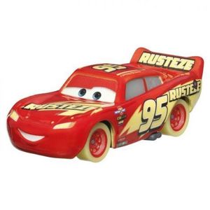 Cars Glow Racers Masinuta Metalica Fulger Mcqueen 1: 55 imagine